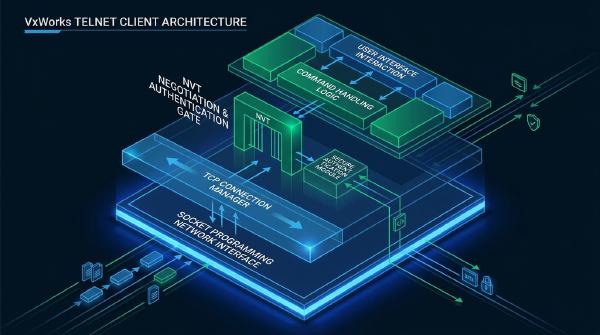 Building a VxWorks Telnet Client: Protocol, NVT Negotiation, and C Implementation