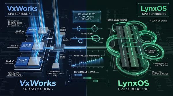 VxWorks vs. LynxOS CPU Scheduling: Real-Time Comparison