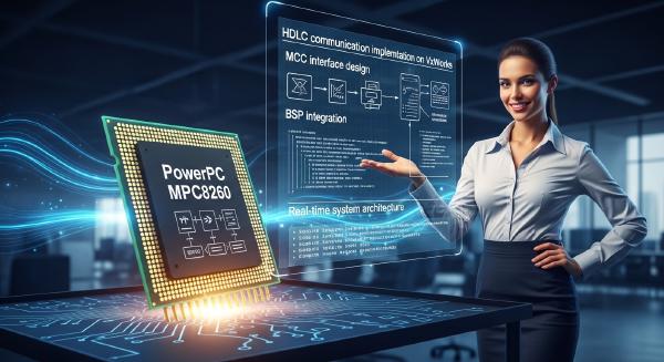 HDLC Protocol Implementation on MPC8260 with VxWorks