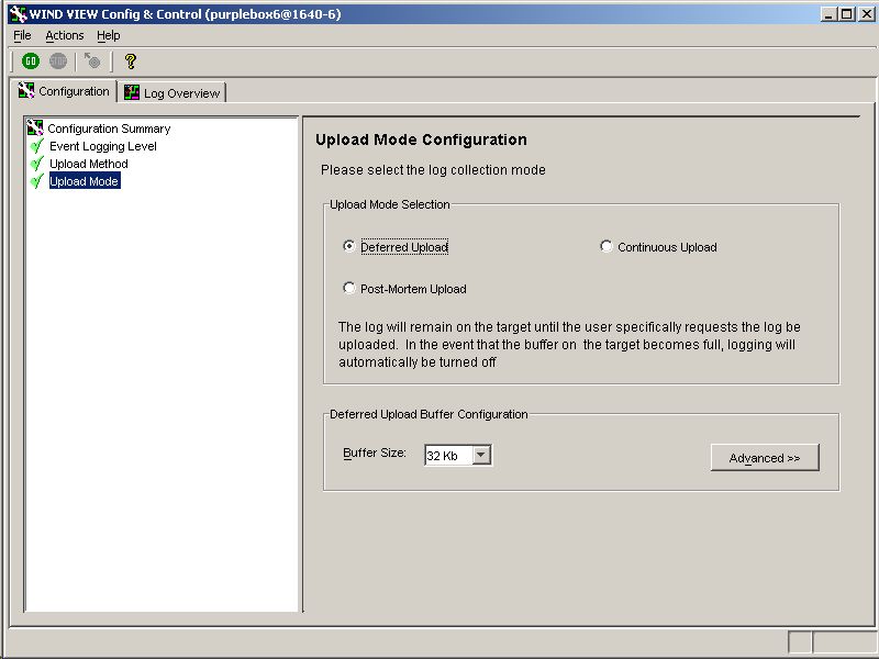 VxWorks 5.5 Programming Defer Continuous