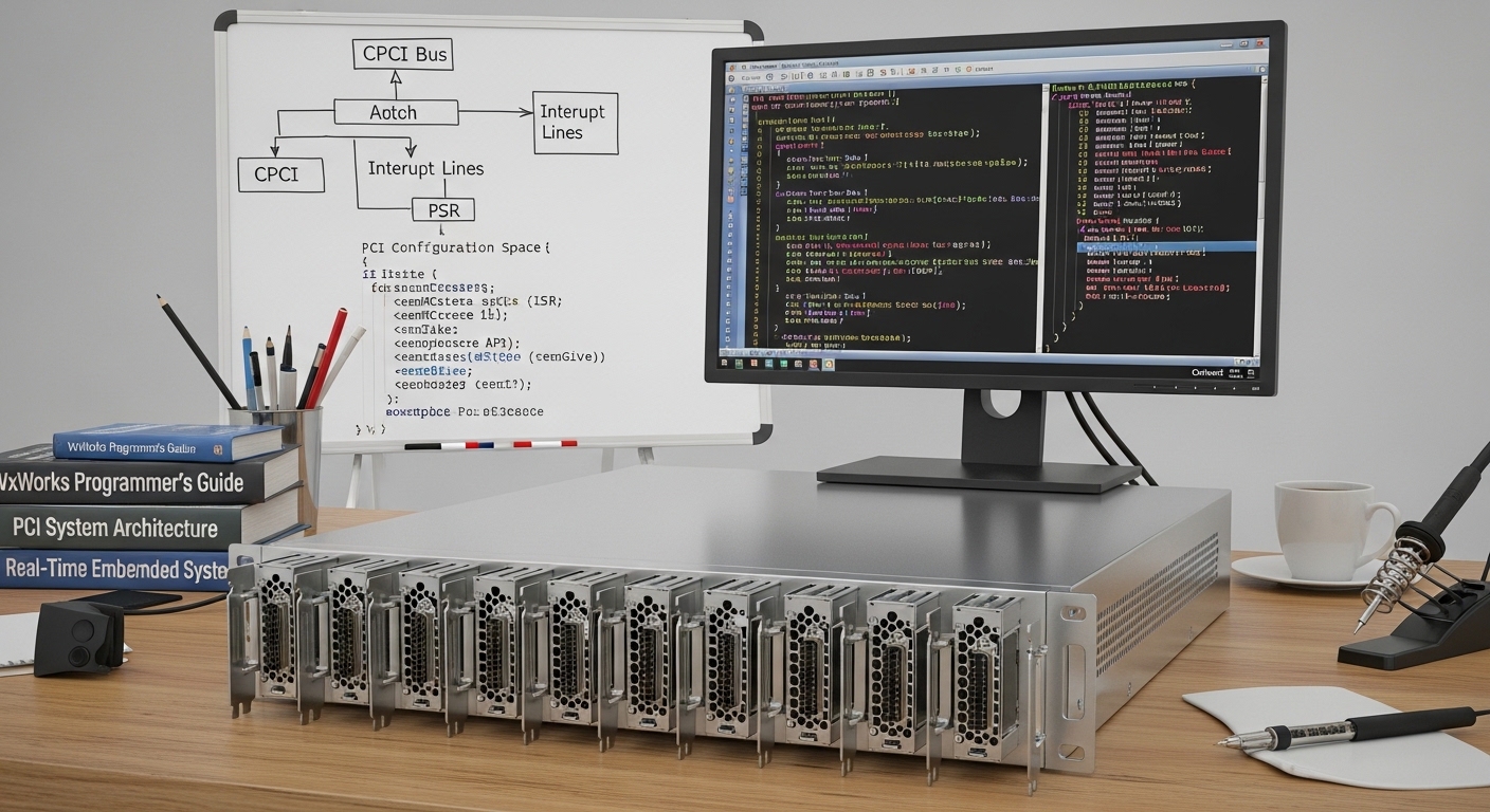 Interupt Layout Design CompactPCI on VxWorks: Driver Design and Interrupt Control · VxWorks6