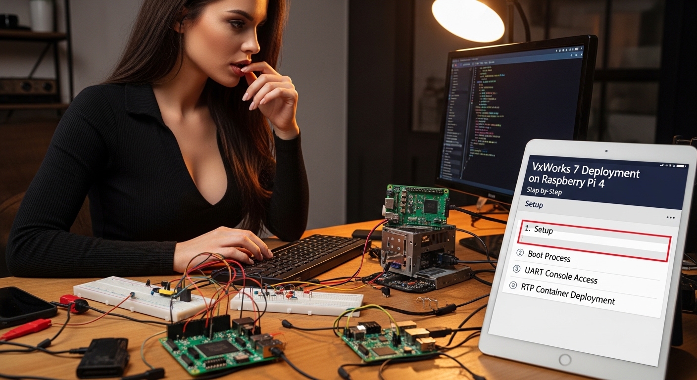 Deploying VxWorks 7 on Raspberry Pi 4: A Practical Guide · VxWorks6