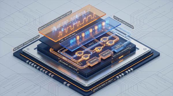 MVBC Frame Transceiver Design: Manchester Encoding, CRC, and MVB